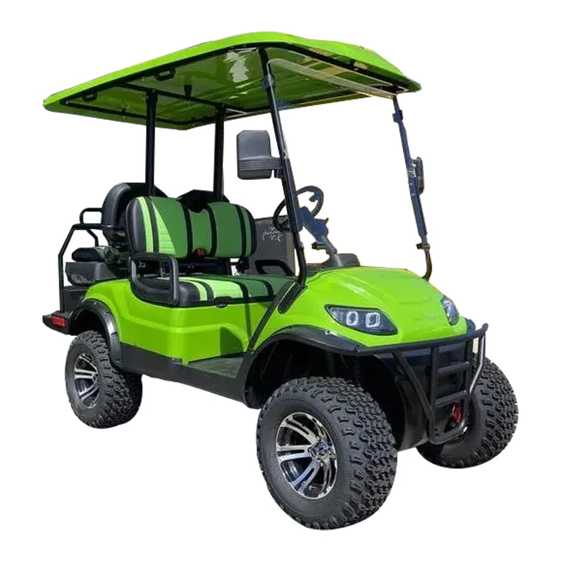 OT2807 lvtong Free Shipping Club Car Lifted 4 Passenger Electric Golf Cart with seats