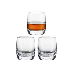 Customized 2.8oz 80ml Heavy Base Shot Glass Set Whisky Vodka Tequila glass cup shot glass for bar party
