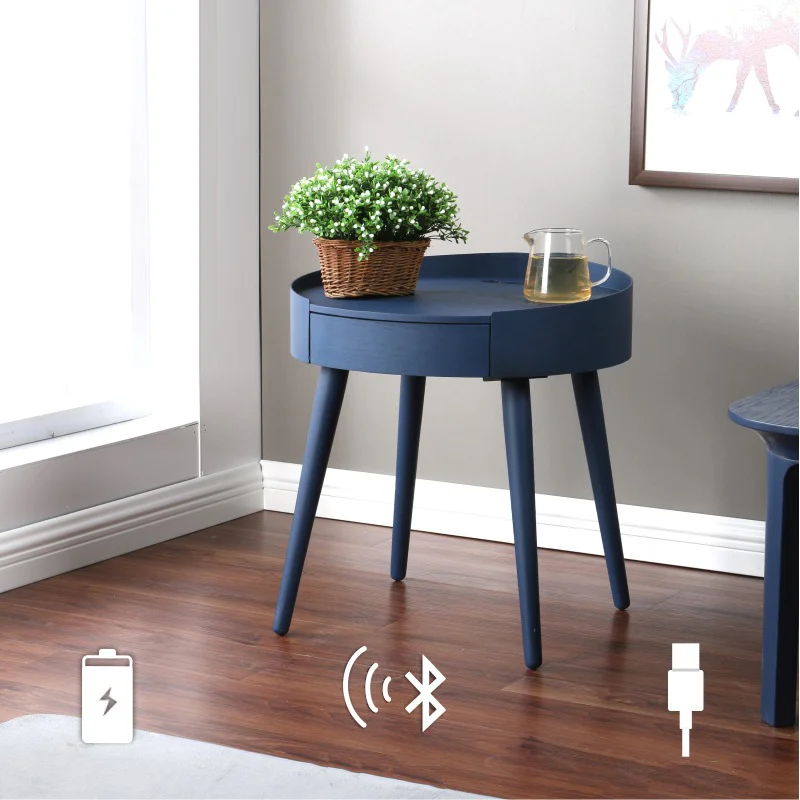 Factory New Designed Multi-function Smart Furniture Speaker Desk Wireless Speaker Smart Coffee Table