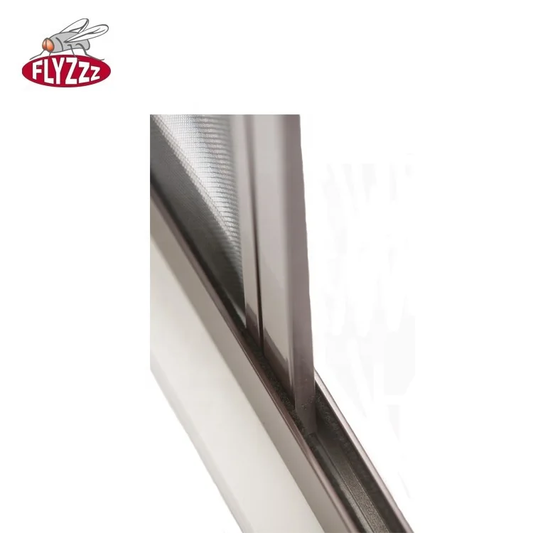 Door Mosquito Net Fly Insect Screen Door Retractable Sliding Roller Insect Screen Door
