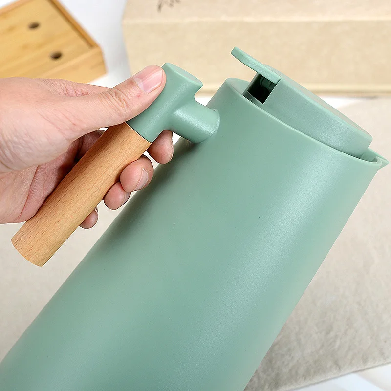 Nice One Custom Glass Inner Tea Water Bottle Insulated Thermo Vacuum Flask Hot & Cold