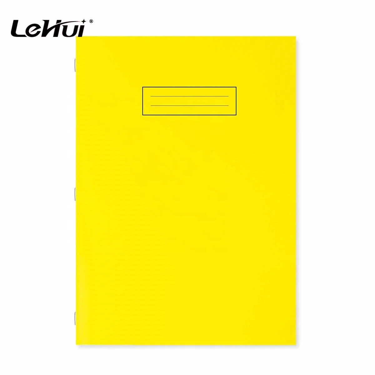 Alibaba Gold Supplier Manufacturer Supply 75gsm paper 80 pages A4 Wire stitched Ruled 8mm feint Bright Assorted Colours Exercise