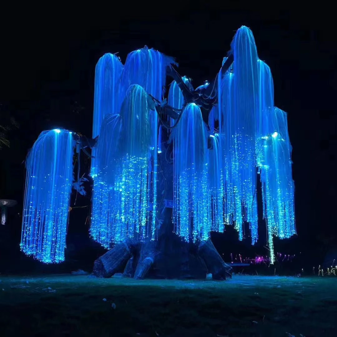 DIY Tree light RAYERA luminescence Fiber-optical Garden&Street Light Power 5W Energy-saving Battery