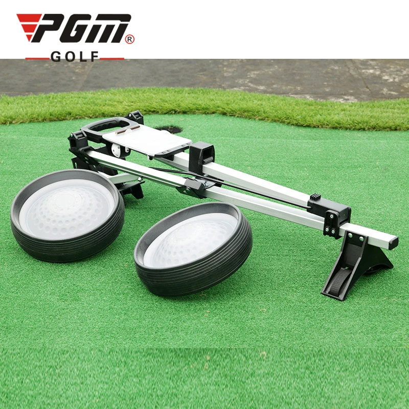 PGM 2 Wheels Wholesale Golf Push Carts Aluminum AlloyGolf Trolley Golf Buggy