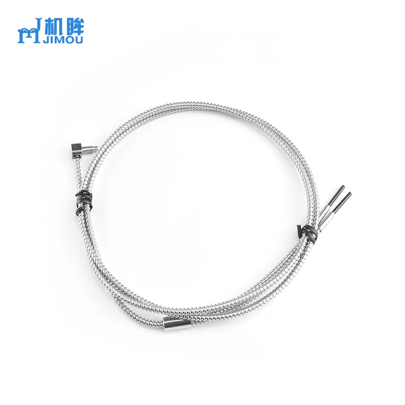 Factory Wholesale 90° Elbow M3 M4 M6 optical proximity sensor Diffuse reflection Fiber Optic Sensor