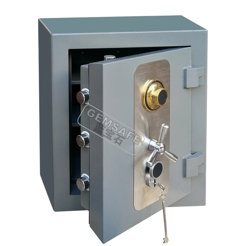 GEMSAFE  Double door best selling high quality anti-fire heavy jewelry burglary fireproof fire resistant