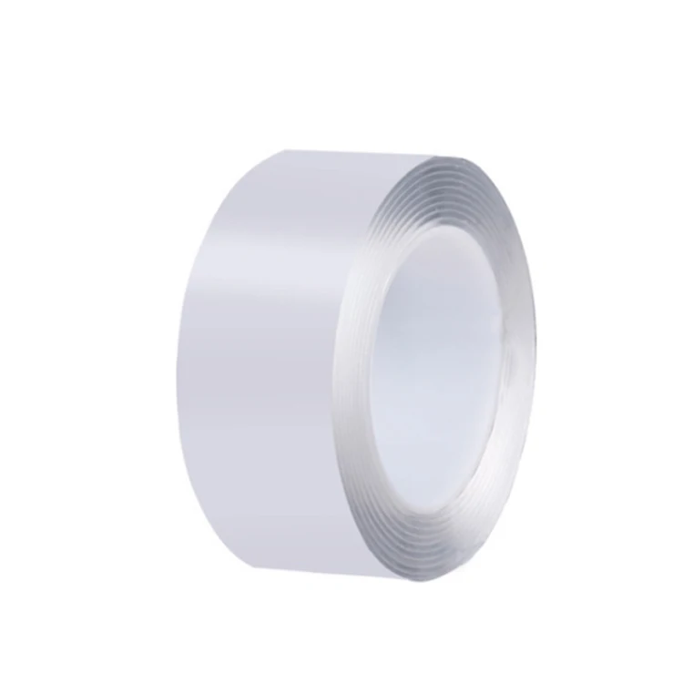 Washable Adhesive Glue Traceless Nano Gel Grip Tape Waterproof Double Sided Multipurpose Transparent Poster Nano Tape Reusable