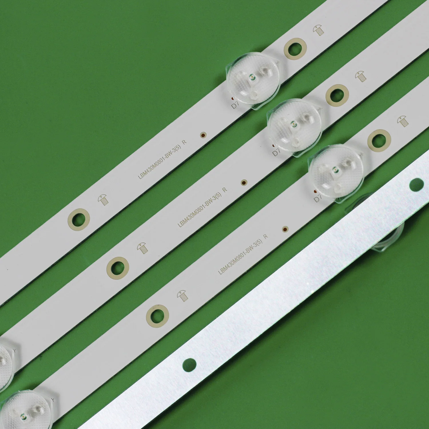 XS-1290 4pcs LED Strips For PHILIPS 43PUS6162/12 43PUS6412 LBM430M0801-BW-3 43PUS6703