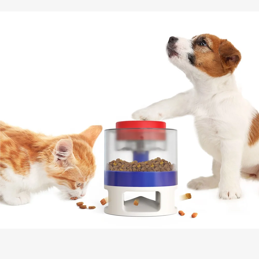 Автоматическая кормушка для домашних животных, Интерактивная игрушка для собак и кошек, аксессуары