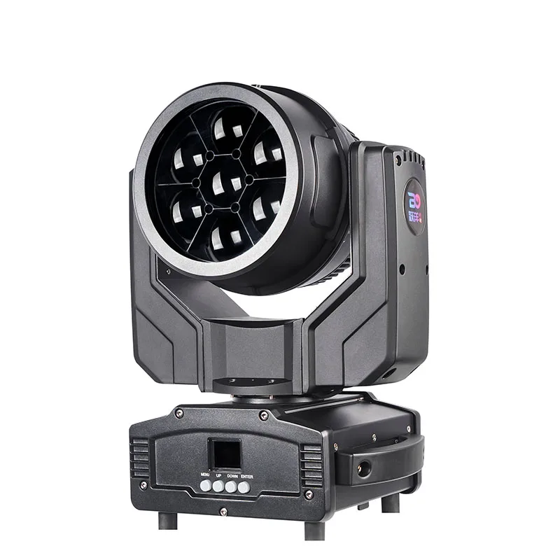 740BW IP65 Waterproof 7x40W RGBW CE Approved DMX Liner Zoom Beam Lyre LED WASH Mini Pixel Control Moving Head Stage Lights