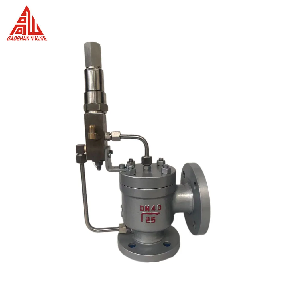 Safety Valve Carbon Steel Class 1500 1 Inch Piloted Operated Safety Relief Valve