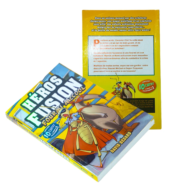 Custom Glue-Packed Finished Products All Kinds Of Booklet Manual Color Brochure Catalogue Printed Game Brochure