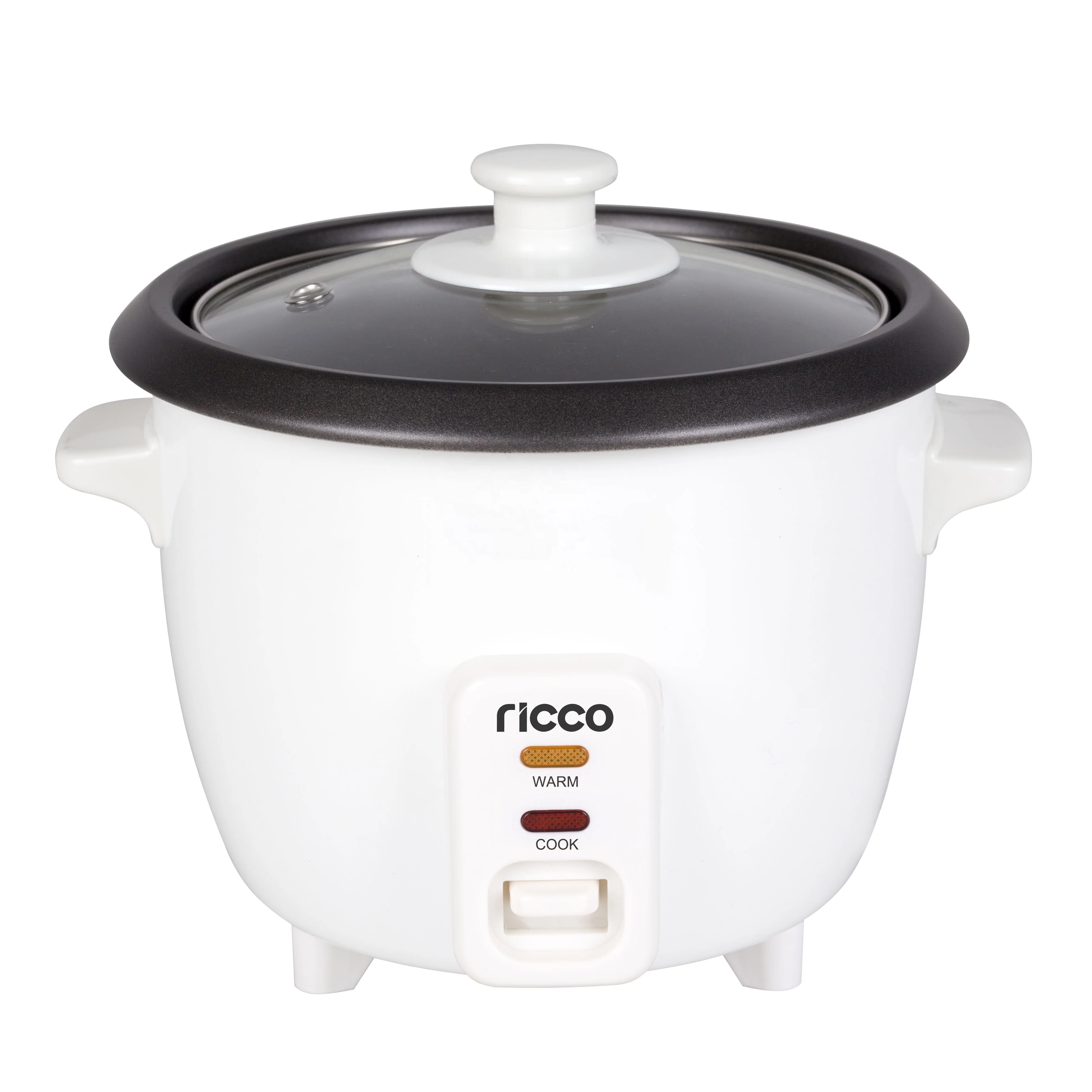 Electric Rice Cooker with Non Stick Inner Pot makes Soups, Stews, Porridge, Grains and Cereals, 3-CUP, 0.6L