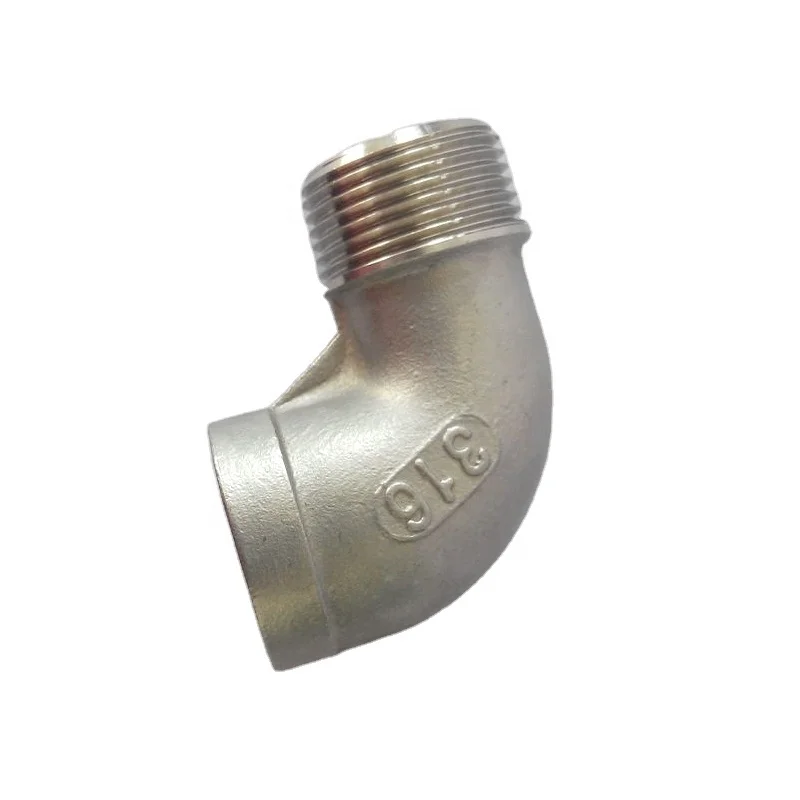 
stainless steel 304 cast pipe fitting,90 degree street elbow,1/2