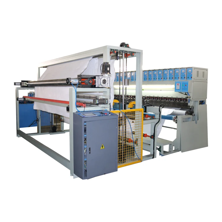 quilt cover fold fabric quilting machine ultrasonic quilting and emboss machine