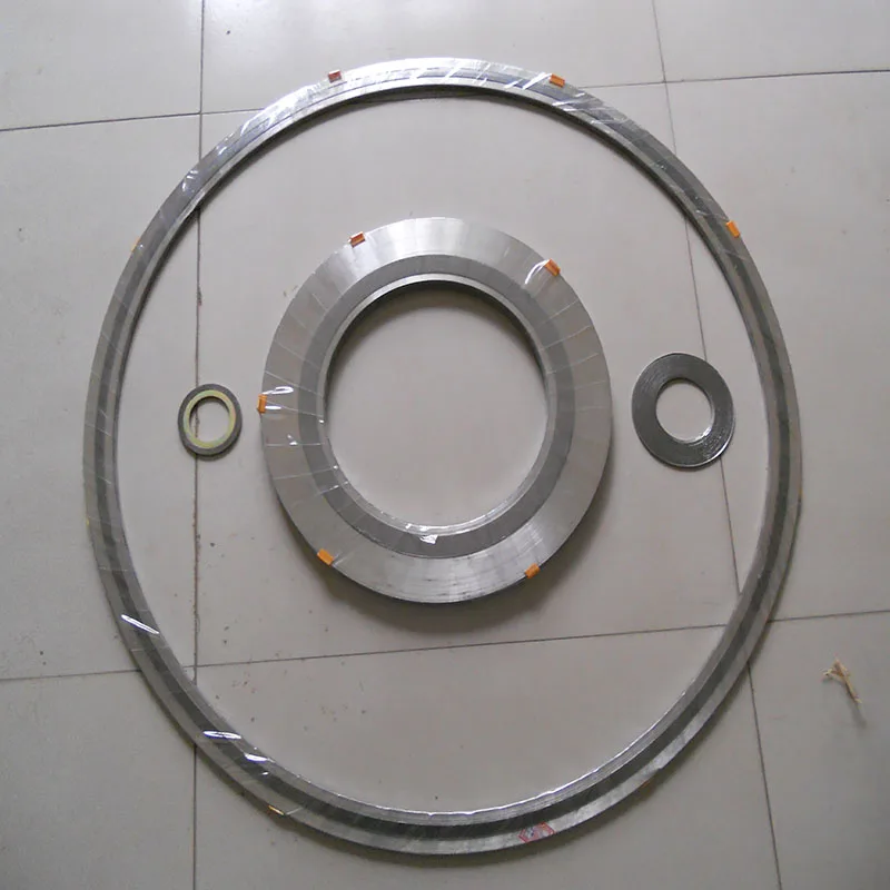 Hydraulic valve pipe thread connection static sealing gasket industrial sealing metal spiral wound gasket
