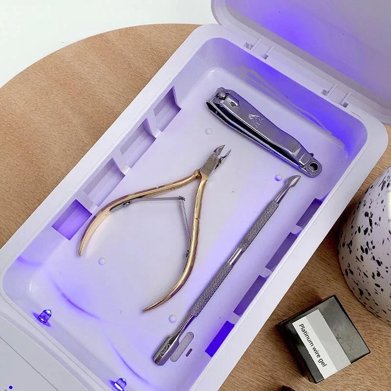 Portable Uv Sterilizer Box Ultraviolet Light Led Lamp Cleaner Disinfector Mobile Cell Phone Sanitizer