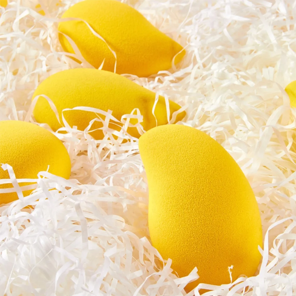 Super Vegan Beauty Egg Cosmetics Blender Wholesale Private Label Logo Soft Custom Fruit Blender Latex Free Makeup Sponge