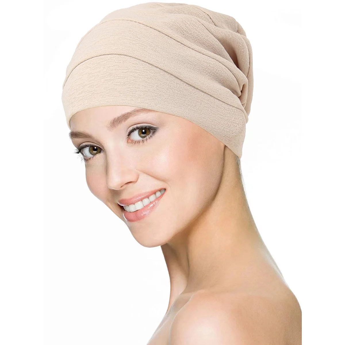 Muslim Hijab Inner Hat Islamic UnderScarf Arab Wrap Chemo Bandana Muslim Scarf Hijab Bonnet Cap