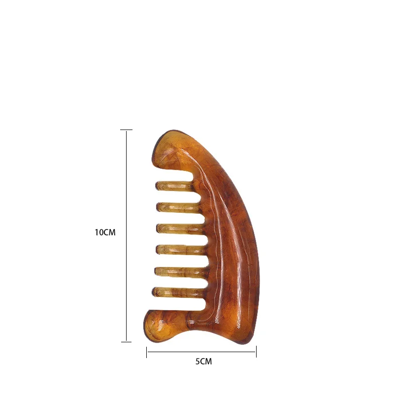 Custom Private Label 100% Resin Wax Gua Sha Scraping Massage Tool Handmade Healing Guasha for Full Body