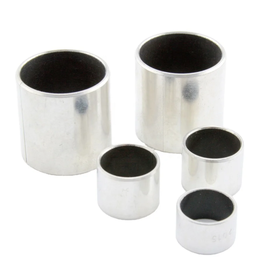 1010 oilless du self lubricating PTFE sleeve bushing bearing with copper tin plating
