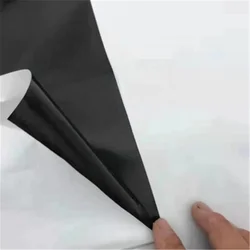 9ft x 75m x 220mic white/black silo bag for storage corn