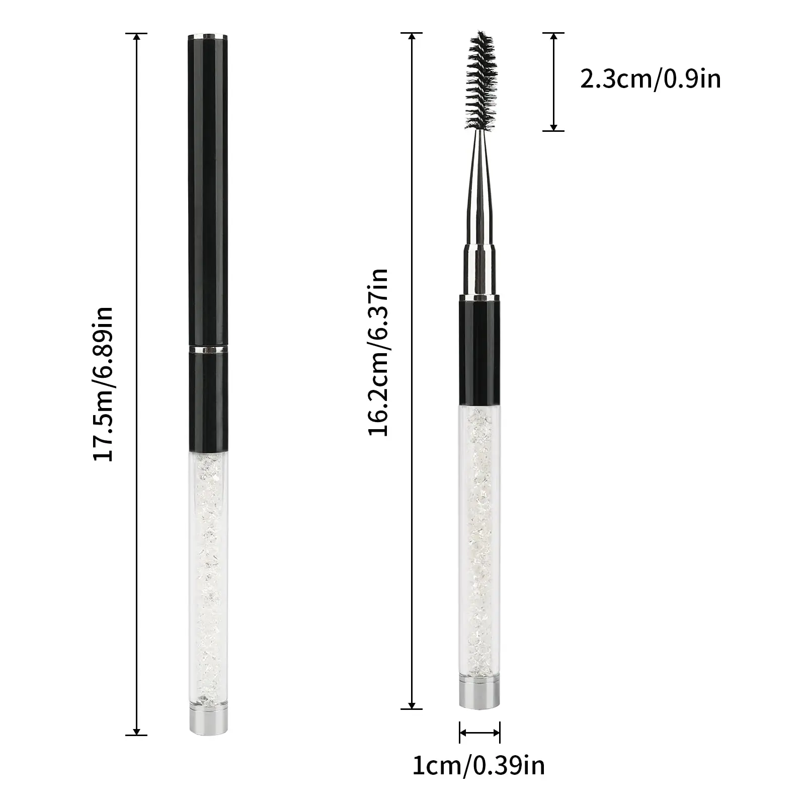 Factory direct high beauty eyelash brush is convenient and easy to use for brushing eyelashes