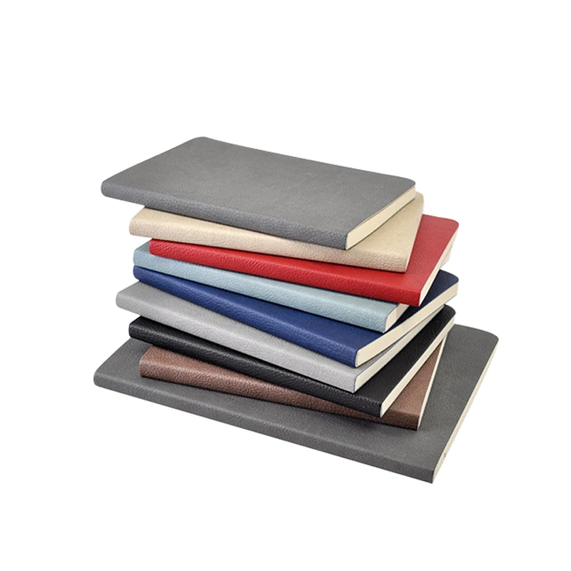 Wholesale Cheap Customized Printing Notebooks 40/120 Sheet a5  Diary Gift Leather Notebook