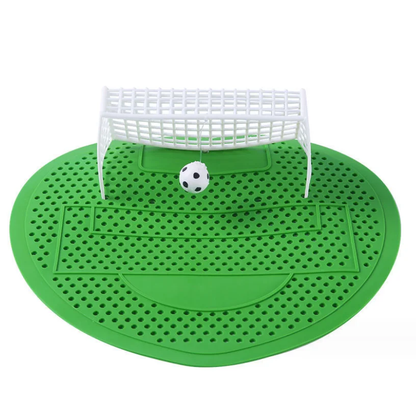 High Quality Free Custom Logo Printed anti-splash Urinal Screen deodorizer mats for Washroom toilet Urinal Screens manufacture