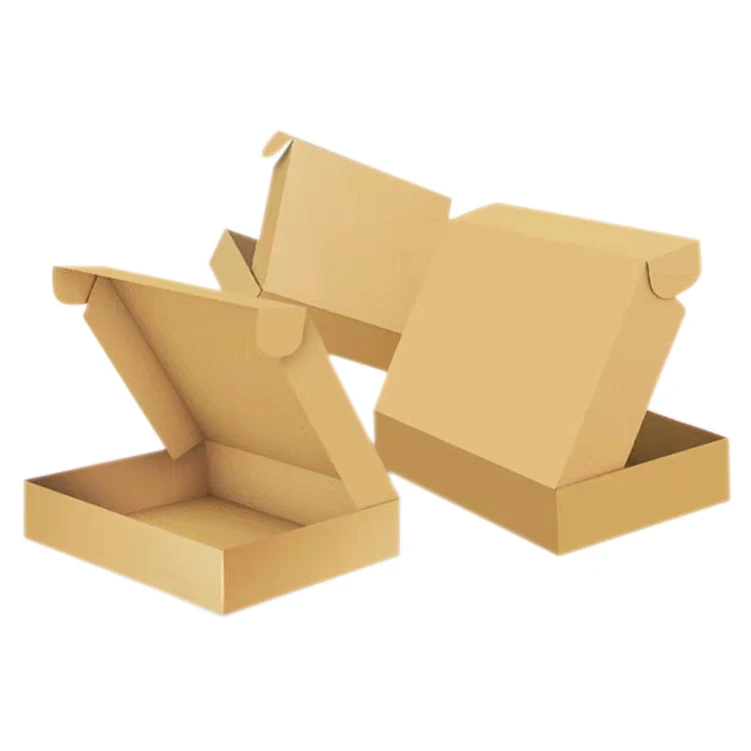 Wholesale Spot three-layer kraft special cardboard packing box e commerce clothing cosmetics airplane box for Amazon