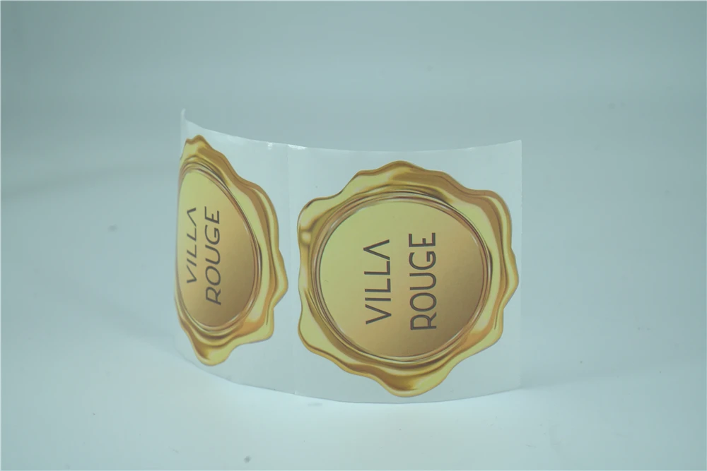 Пользовательский принт рулон Водонепроницаемая синтетическая бумага самоклеящееся жидкое дезинфицирующее средство для рук флакон этикетка