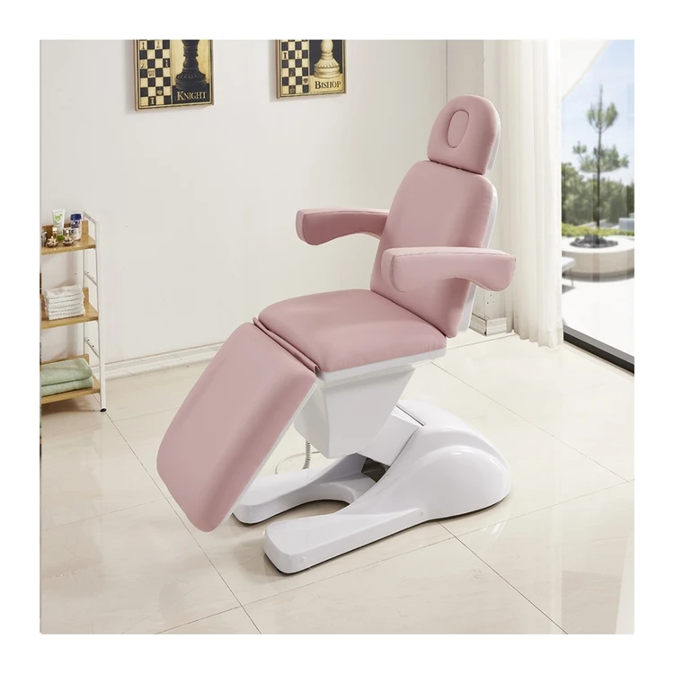 
Most Popular Pillow Can Movable With Hole High Density Sponge Pink Motors Facial Massage Bed Tables 