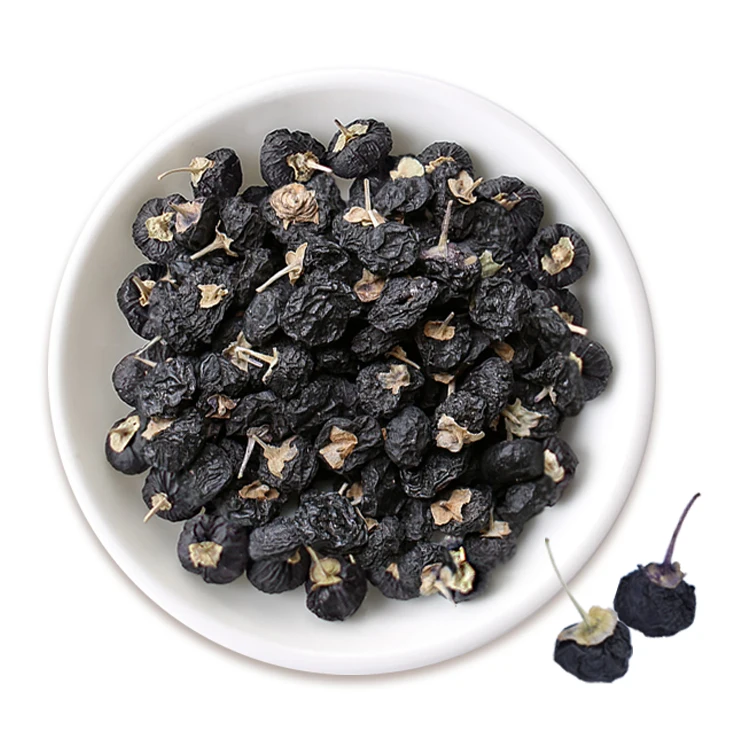 Qinghai-Tibet Plateau Origin Black Wolfberry dried fruits 100% Wild Chinese Black Goji Berry