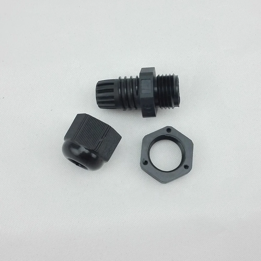 thread  m16*1.5 Cable Glands nylon pipe gland Plastic IP67 connector with CE