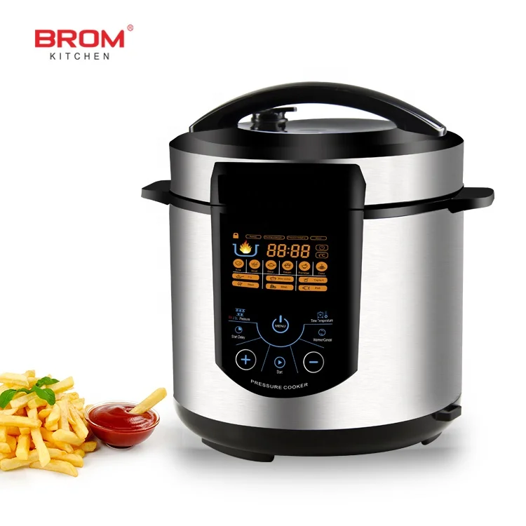 Home use silver crest pot multi function smart digital german stainless steel electric pressure cooker