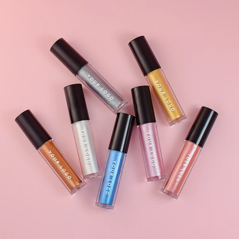 Glitter Eyeliner Colored Eye Liner Waterproof Liquid Eyes Eyeliner Makeup Arabic Eyeliner Vegan Cosmetics