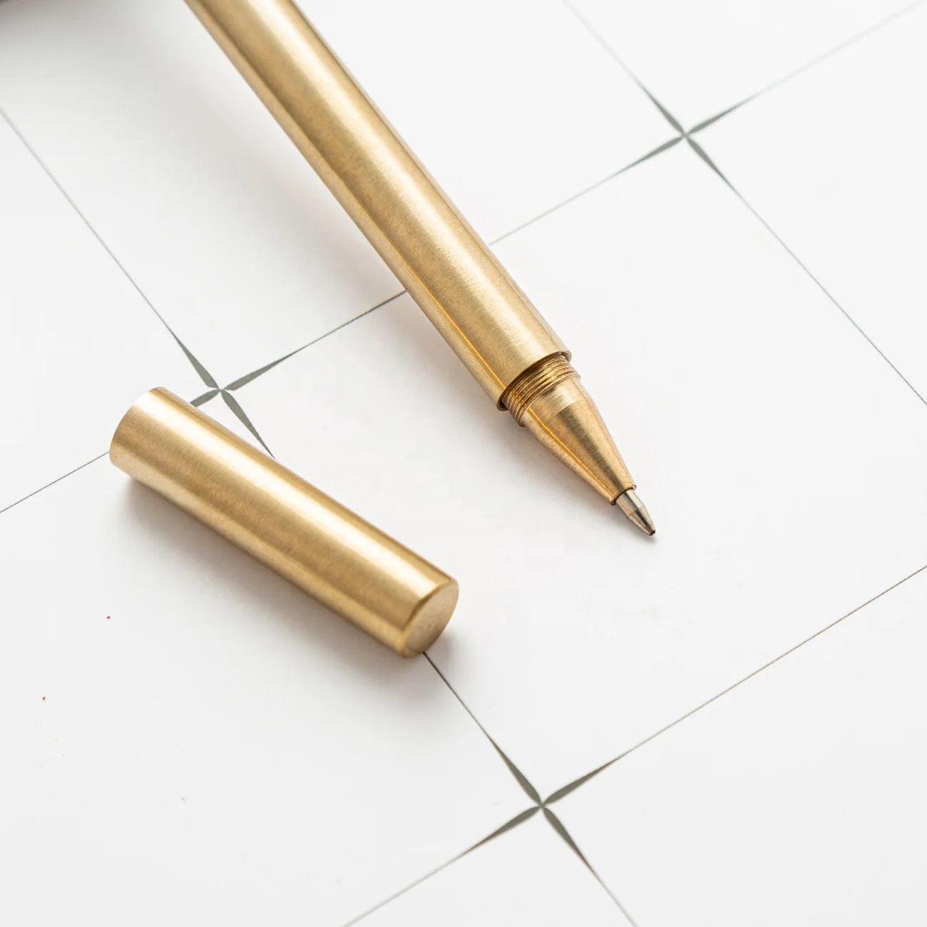 Most Popular High Quality Copper Metal Pen Gold Metal Brass Roller Pen