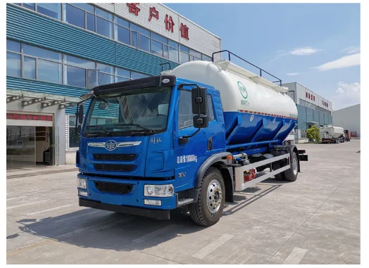  Jiefang 6 1 m 4x2 животных сыпучих кормов доставки конвейера бак для куриное кормовые транспортная