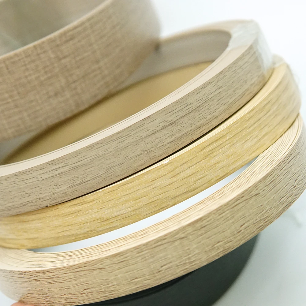 MDF Board pvc plastic edge banding lip, cabinet edge trim