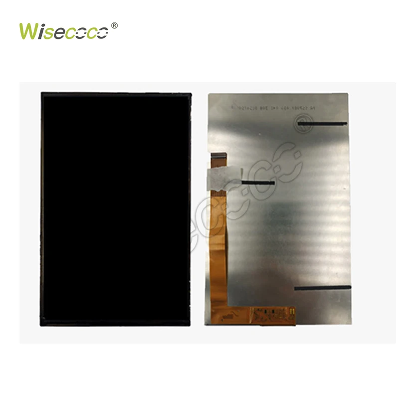 Wisecoco Custom Lcd Screen 8 Inch Wide Temperature Lvds 24Pins 300Nits 800*1280 Lcd Tft Display Modules