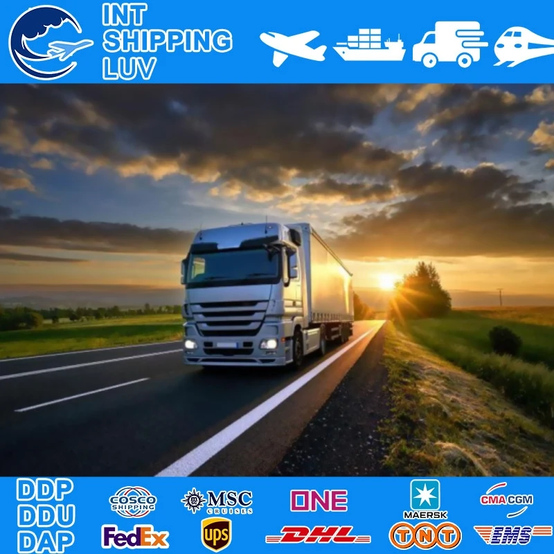 Professional and Fast LCL Sea Train Trucking Shipping China Logistics Agent DDP To Europe Greece Spain Poland Netherlands UK