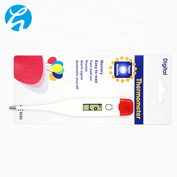 
Customize Logo Safe Flexible Baby Child Adult 10 Seconds Reading Electronic Digital Thermometer With Ce 