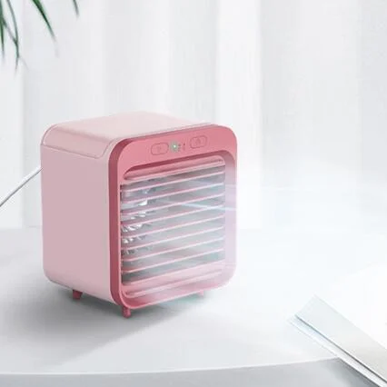 Hot selling portable mini Desktop air cooler fan in usb , multifunctional air cooler humidifier air