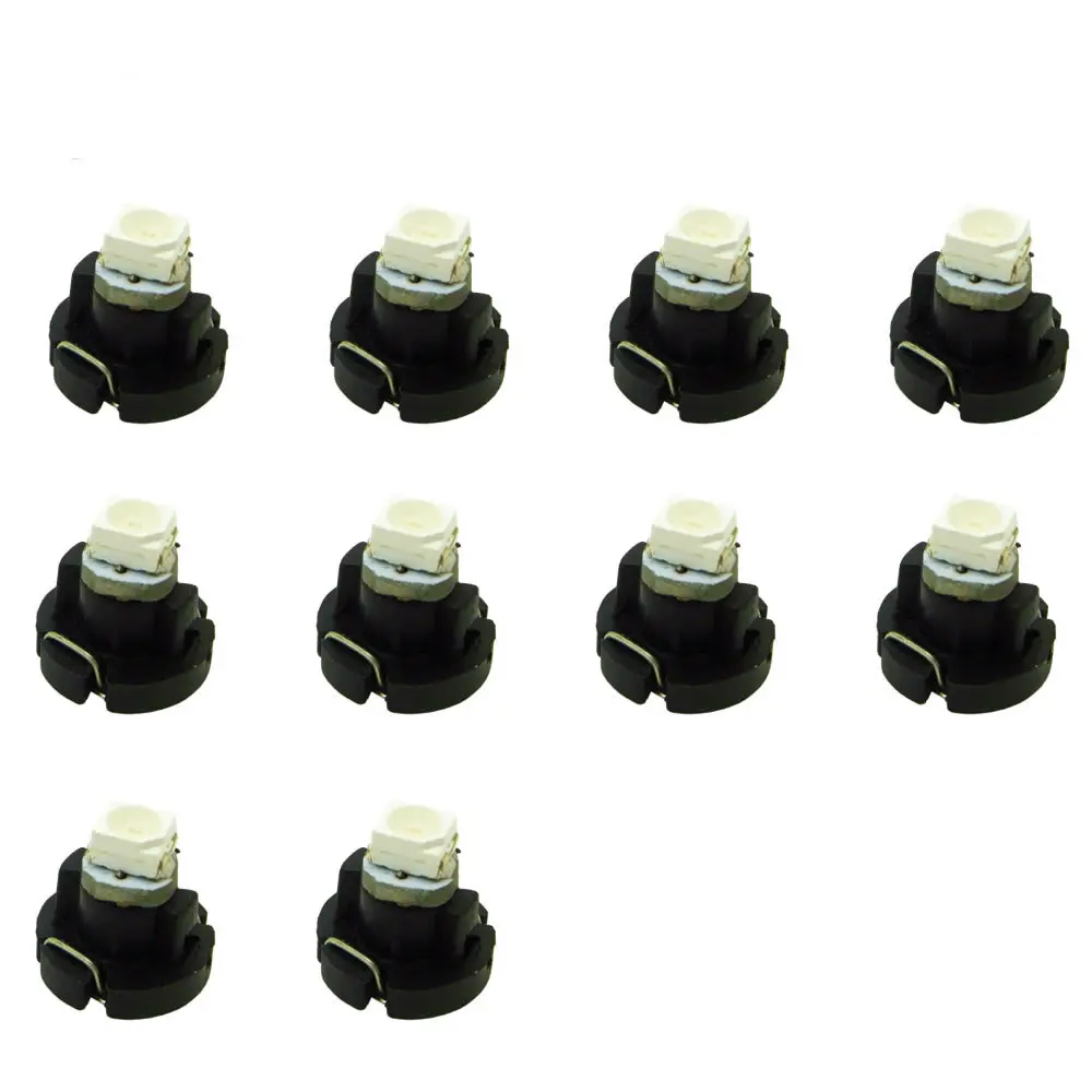  T3 LED 3528 SMD автомобильные кластеры приборной панели белого голубого красного розового зеленого цветов приборные лампы с нео-клиновидным
