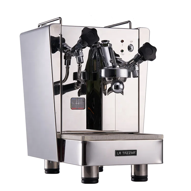 Italian Semi Automatic Milk Coffee Machine Commercial Maker Manual Control