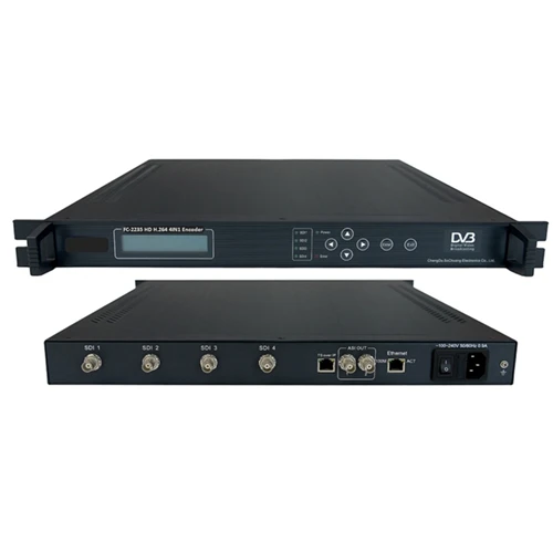 FMUSER FC-2235 HD-SDI H.264 4IN1 Encoder(4 SD/HD SDI in,ASI+IP/UDP/MPTS out)