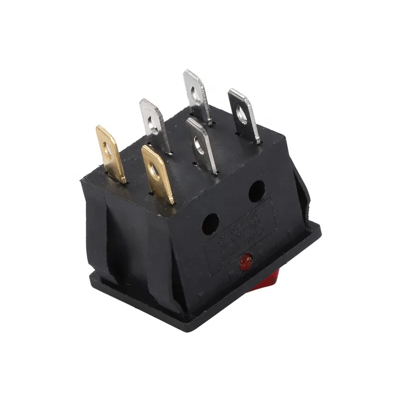 Factory KCD9 15A 250V 20A 125V  6 Pin waterproof Electrical Rocker Switch for Home Appliance Electric Button