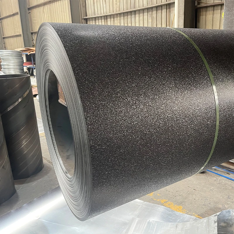 ODM/OEM Matt wrinkle ppgi coil prepainted galvanized steel coil RAL3005 Matt steel sheet