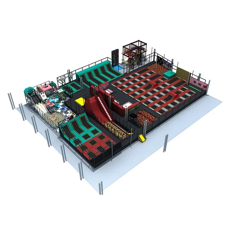 New arrival product jumping indoor amusement park trampoline for selling