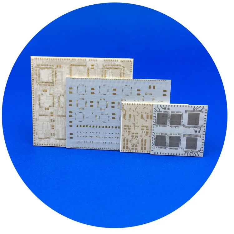 Advance Electronic DBC DPC Metallized Alumina Ceramic Substrate
